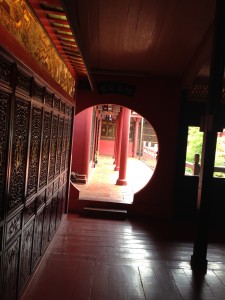 Palace walkway