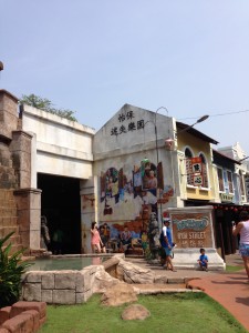 Food stalls in Lost World of Tambun